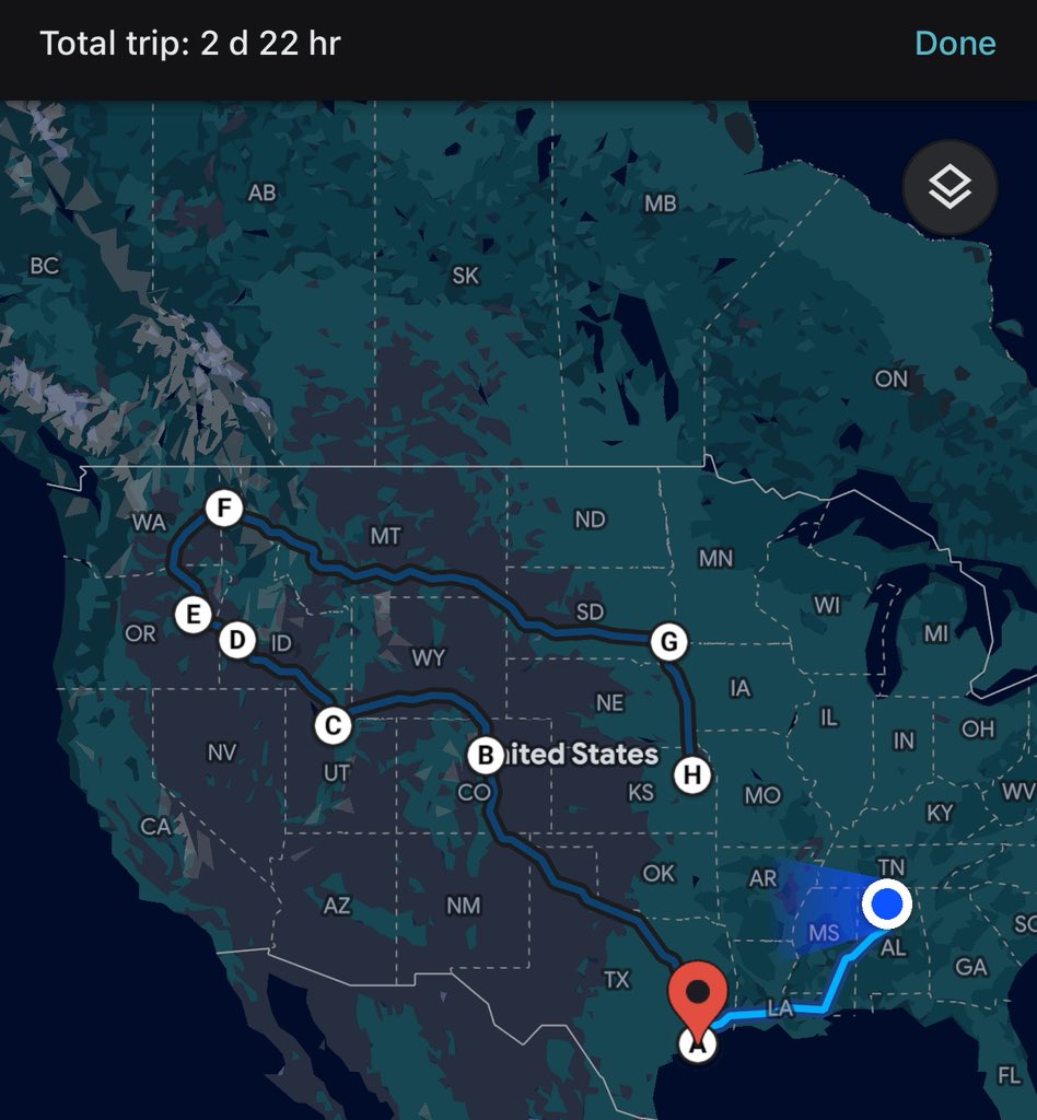 Here’s my route! I’ll be visiting 17 kids who have completed the 50 Yard Challenge — and if three more finish while I’m on the road, that number could grow to 20. This will be one of my biggest trips yet, visiting so many kids at once. Could your child be next to take on the
