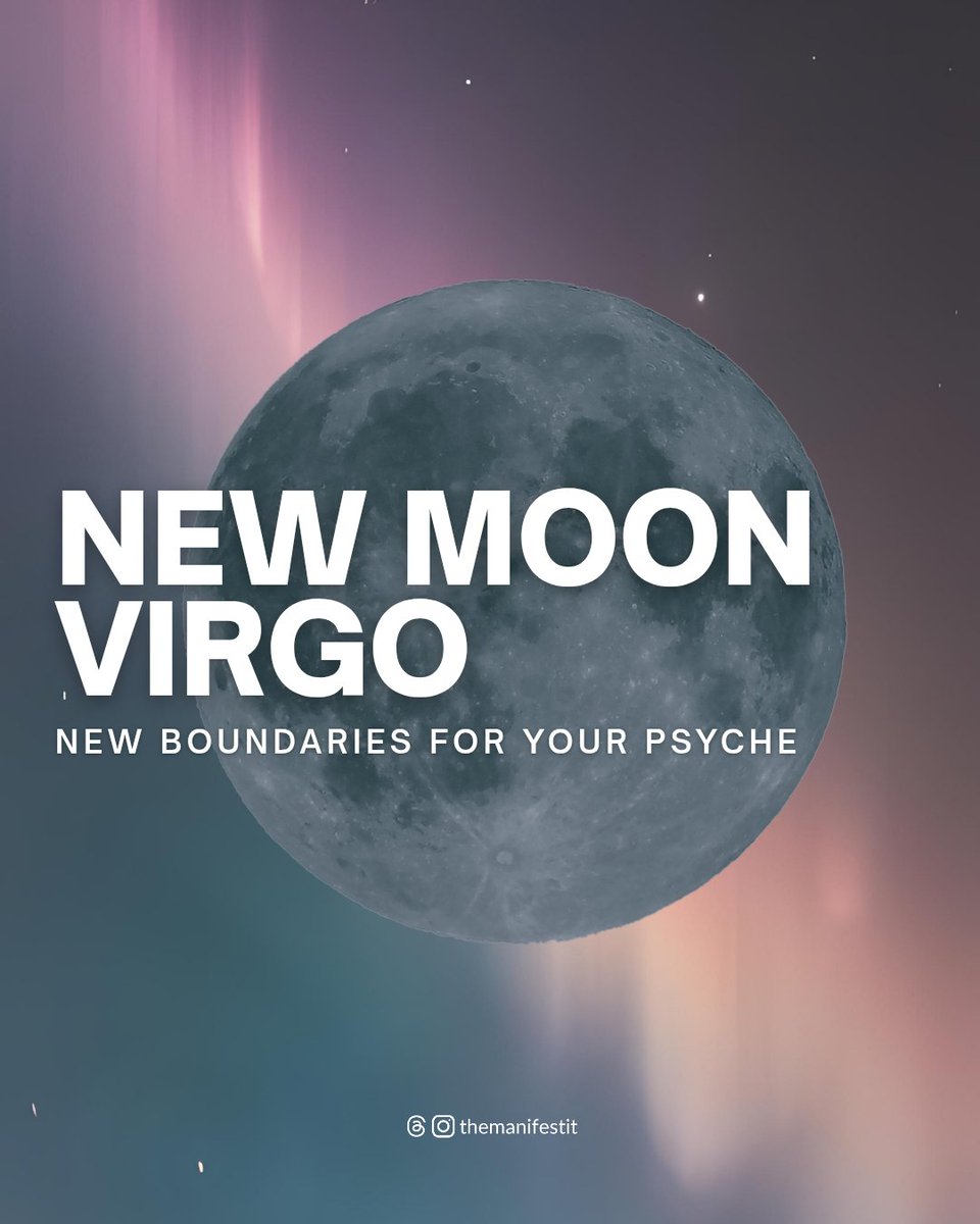 JaclynNJohnston's tweet photo. Perfect timing. ๐๐โจ Do you agree?
#newmooninvirgo #virgonewmoon #newmoon #jaclynjohnston #moonphases #virgomoon #virgo #spirituality #mentalhealthtips #journalingprompts #journalingprompt #journaling #spiritualhealth https://t.co/kDbF6UFagG