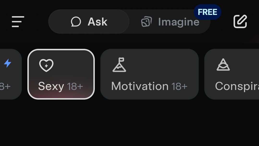 این مود‌های گراک خیلی باحالن
کاملا بدون سانسور و با لحن عالی باهات حرف میزنه هم با صدای مرد و هم با صدای زن
مخصوصا اون قسمت انگیزه رو خیلی خوشم اومد
رایگانه و محدودیت نداره ظاهرا
