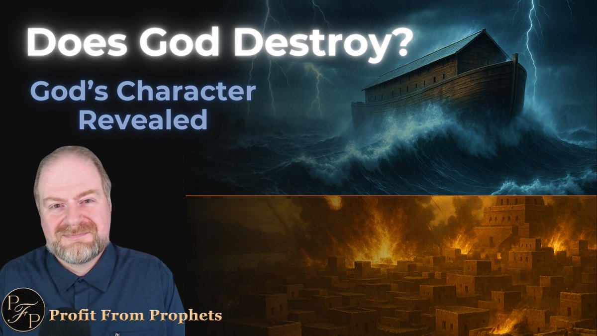 ProfitFProphets's tweet image. 📺 Full video: Does God Destroy? | Answers from the Bible and Spirit of Prophecy
 ► youtube.com/watch?v=GmBn-t…
Scripture shows that God’s judgments can be both active and passive.

#JUDGEMENT #prophecy #God #godslove #profitfromprophets #markokolic
