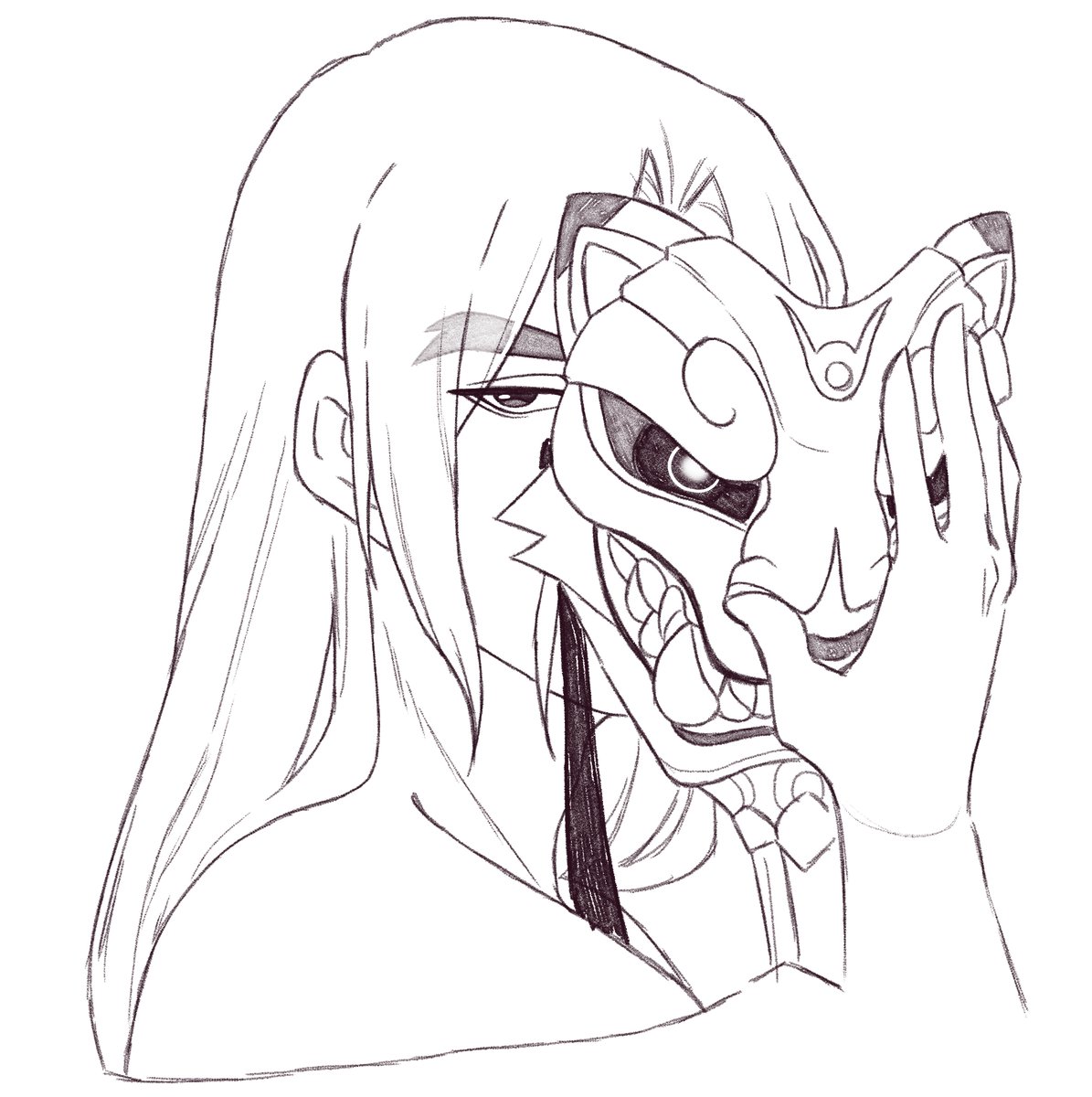 i'm just having fun drawing young Hashimoto Hanzo at this point

#HanzoShimada