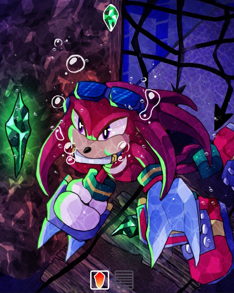 The_Bronxite's tweet photo. Knuckles in Aquatic Mine 💎
- art by: Knightpunk
#SonicAdventure2 #SEGA #SonicTheHedgehog
#MasterEmerald #KnucklesTheEchidna https://t.co/uDnLDNj9sr