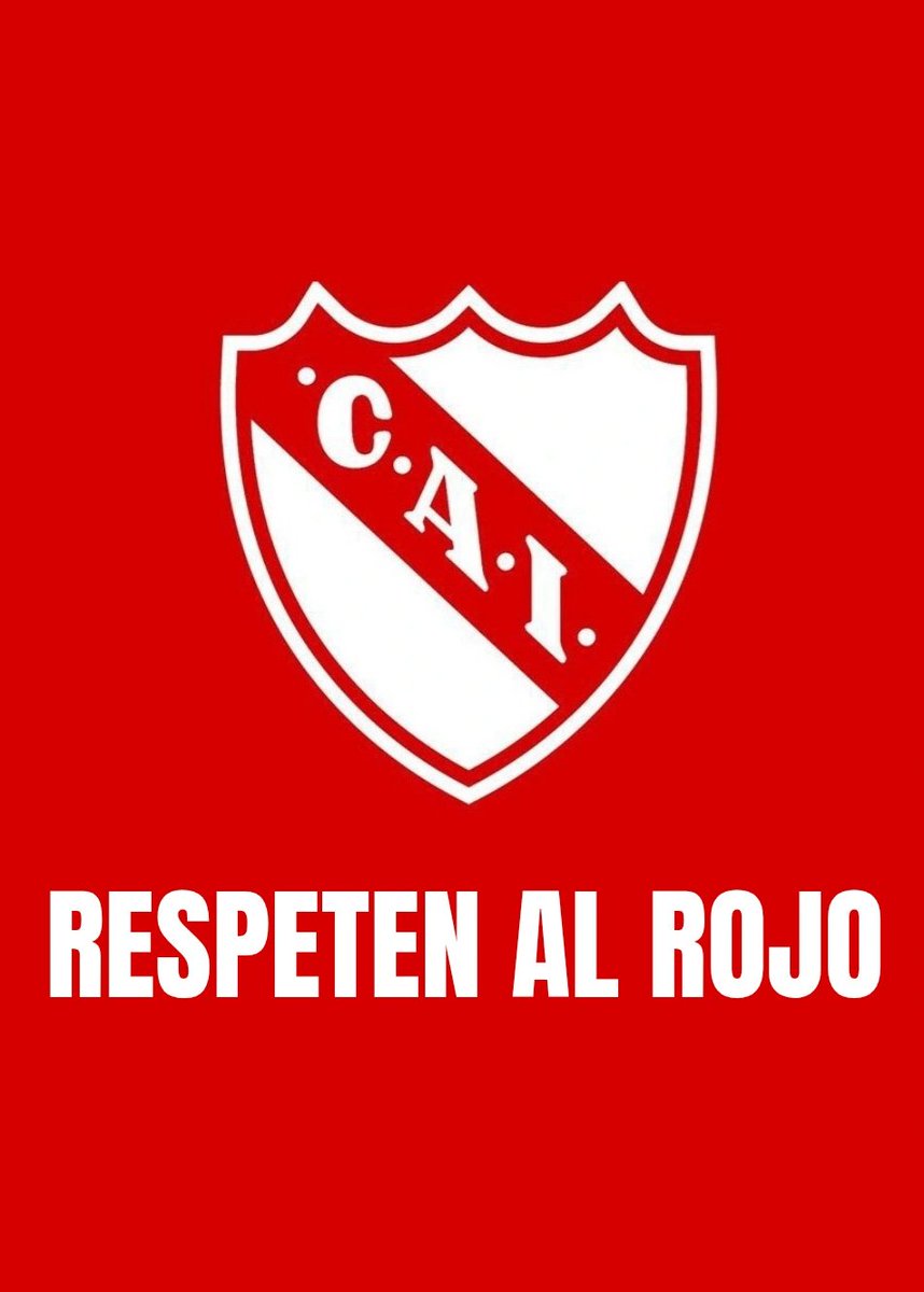 nicorubinetti's tweet photo. Respeten a Independiente y a toda su gente. https://t.co/LM21zRk8UR