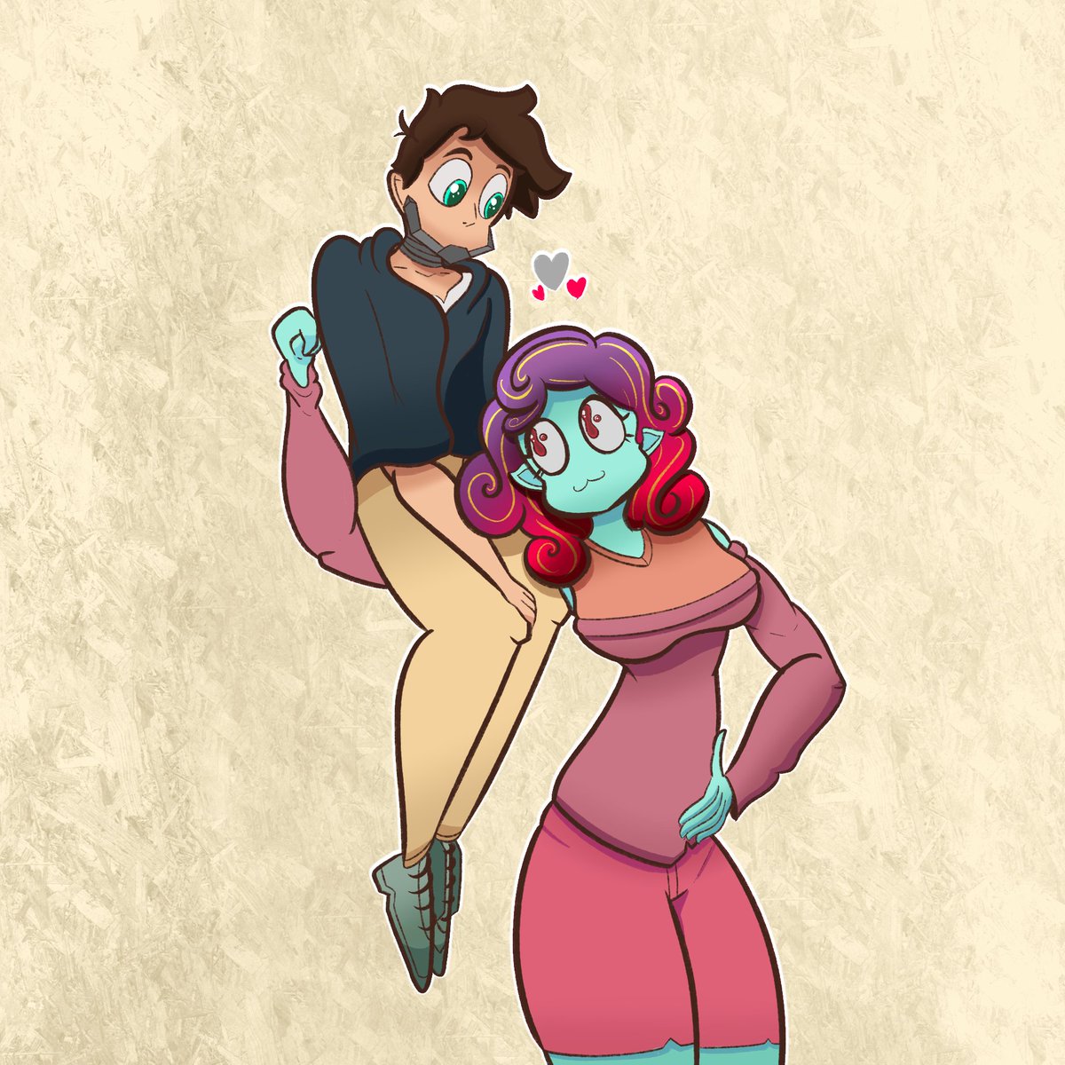 Yeah i see you. Out here wanting a partner twice your hight i see yall in the sketch post. &gt;:3

#art #oc #artwork #originalcharacter #cute #drawing #doodle #digitalart #artistoninstagram #illustration #artmoots #moots