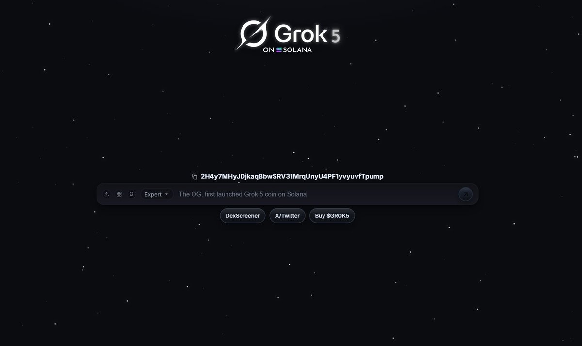 Official Fanpage Grok 5 tweet media
