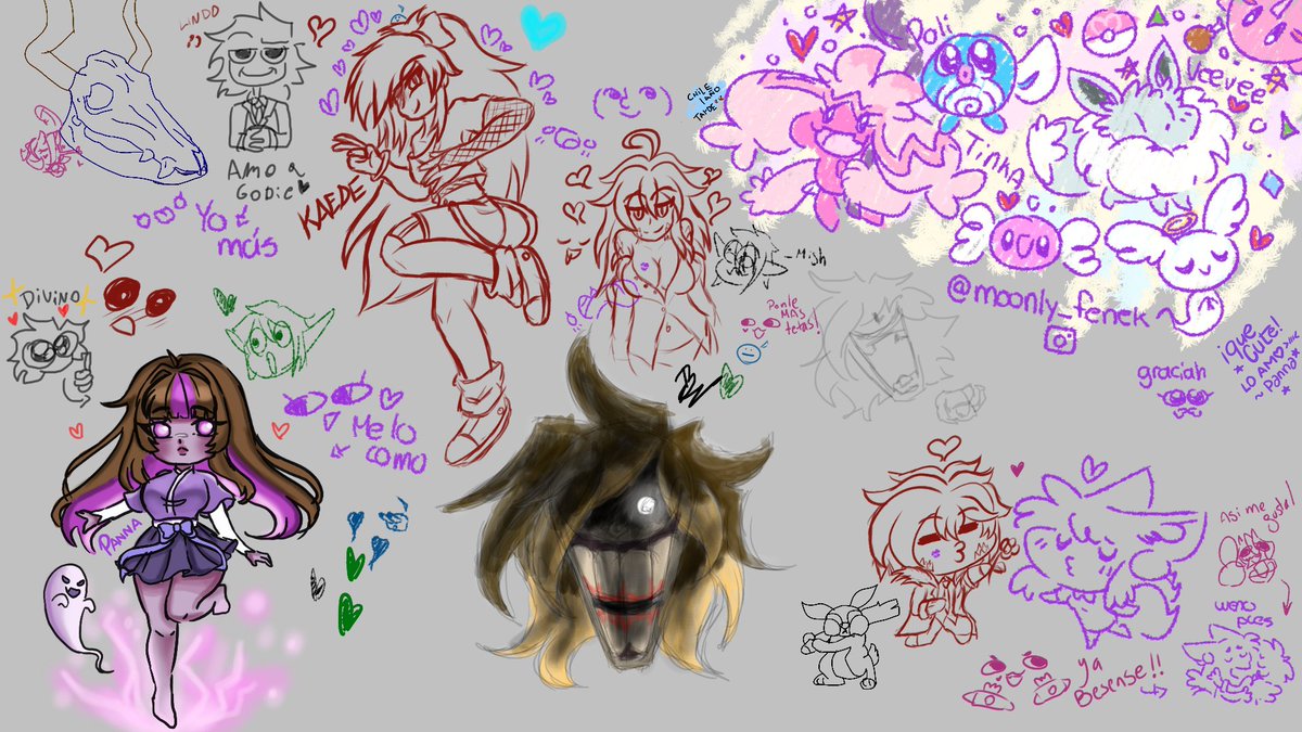 Alphons_Simons's tweet photo. Perdon me tarde en publicar esto, uno dibujitos que isimos en el stream de ayer. 
Muchas gracias a: @Mitzuriko_draw moonly_fenek(instagram) @Godie_VT @SetokaSeven @WarrisElWarro @alucardwar33 Darkhingx(instagram) @BrunoelDonPapas @ApcDiableg @DrakingIS @AmaySpooky @PannaNatha https://t.co/jTY4vvYv8K