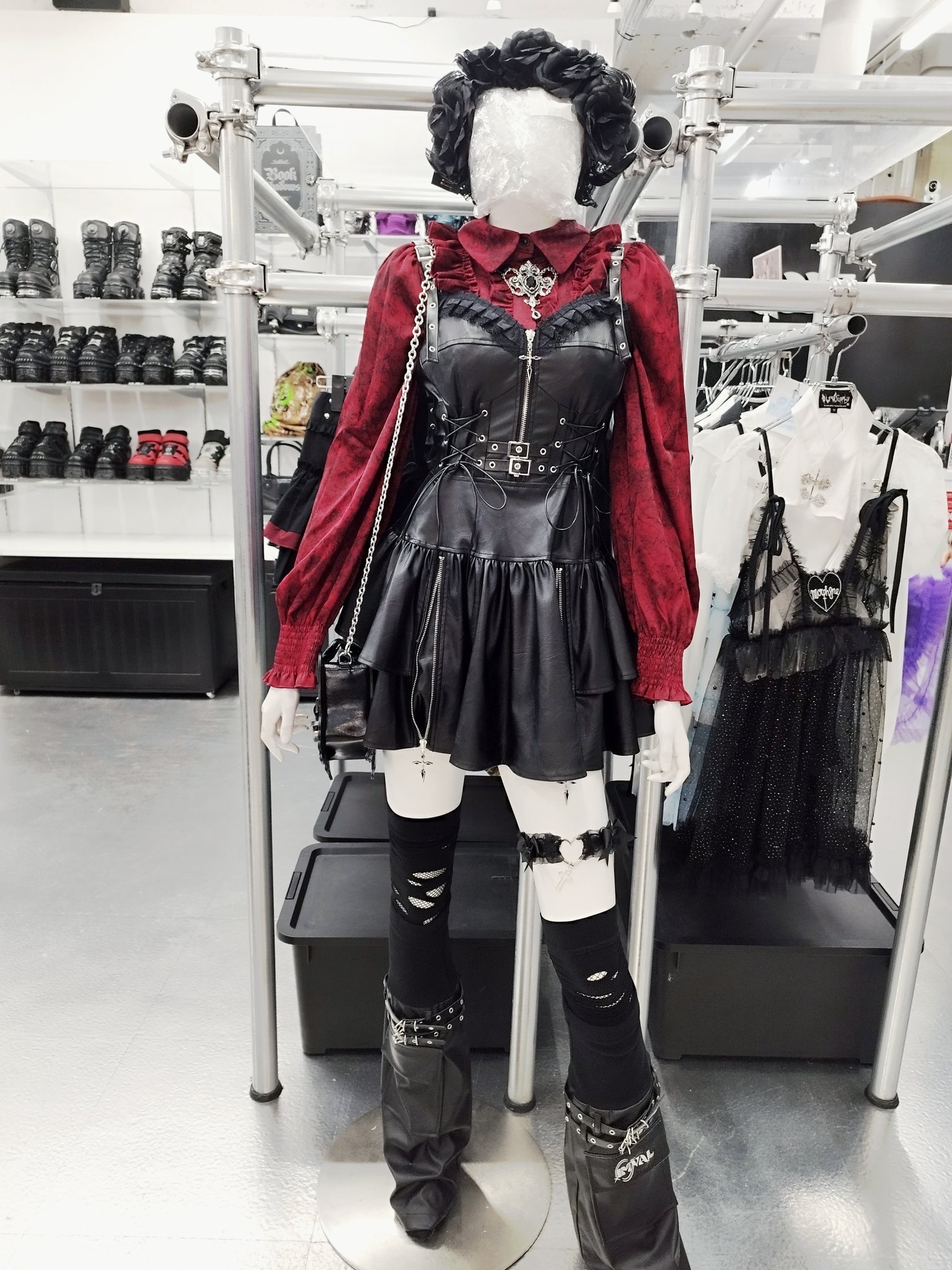 ワンピース IMVAL / Leather Set Up [BLK] qooza QOOZA【クーザ】 on X: 