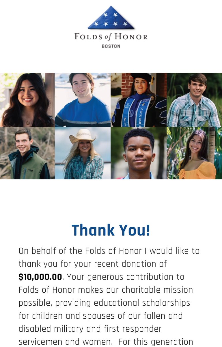 Buccigross's tweet image. The latest receiver of funds from sales of #cawlidgehawkey &amp;amp; #bucciovertimechallenge gear (And PARM, too) from BucciOT.com is Folds Of Honor--Thanks for your purchases! You make it possible. 10K to this wonderful organization