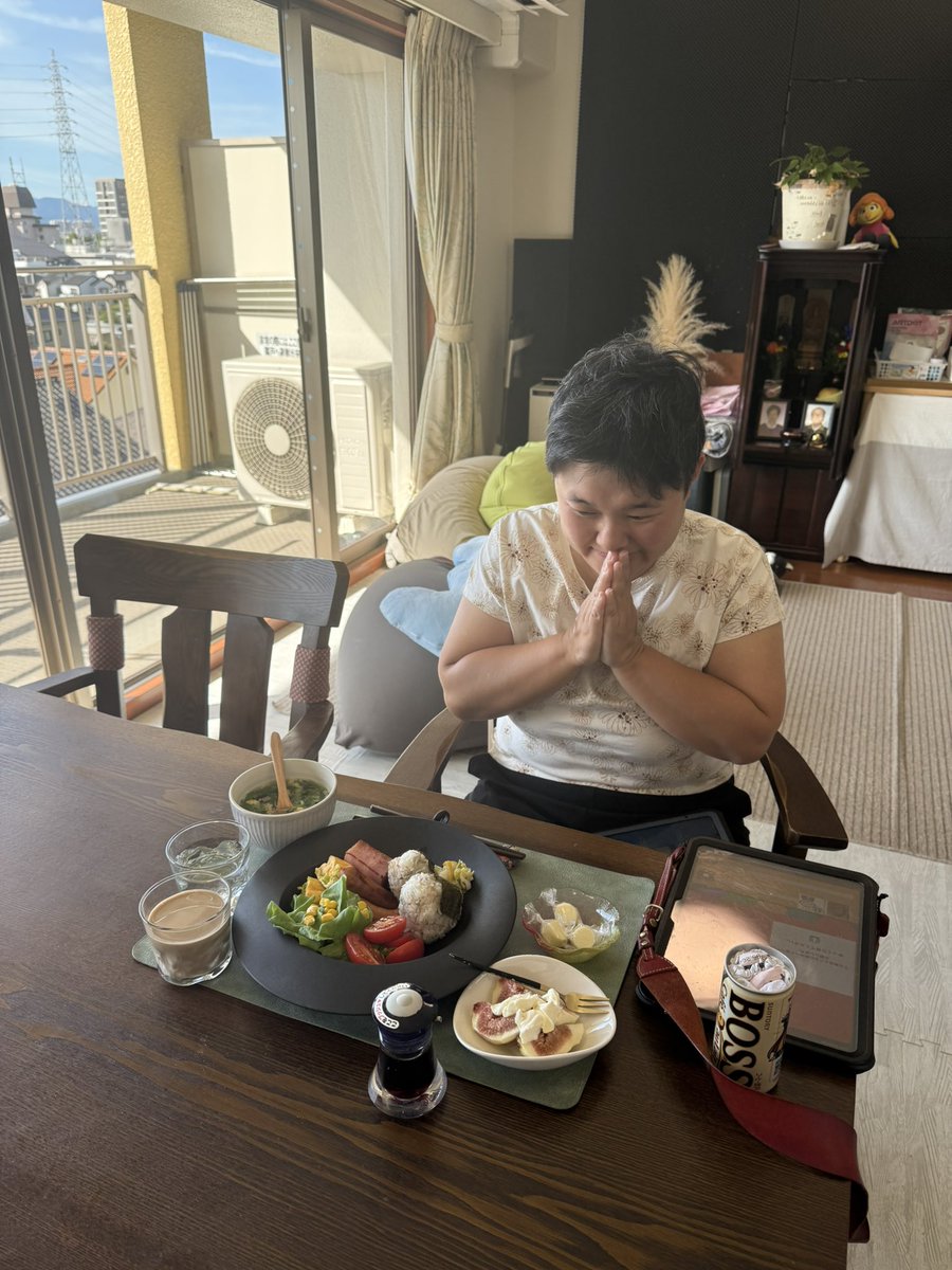 ma_doumu's tweet image. 朝ごはん
いただきます🙏

週末が近くなると…..
買い物は〇〇にー
外食もしたーいとうるさい亜希です。😆

#PECS®
#自分の思いを伝える 
#過去の記憶も急に出てくるのね…..
#あー、いやだったね😭と共感
#頭の中忙しいね