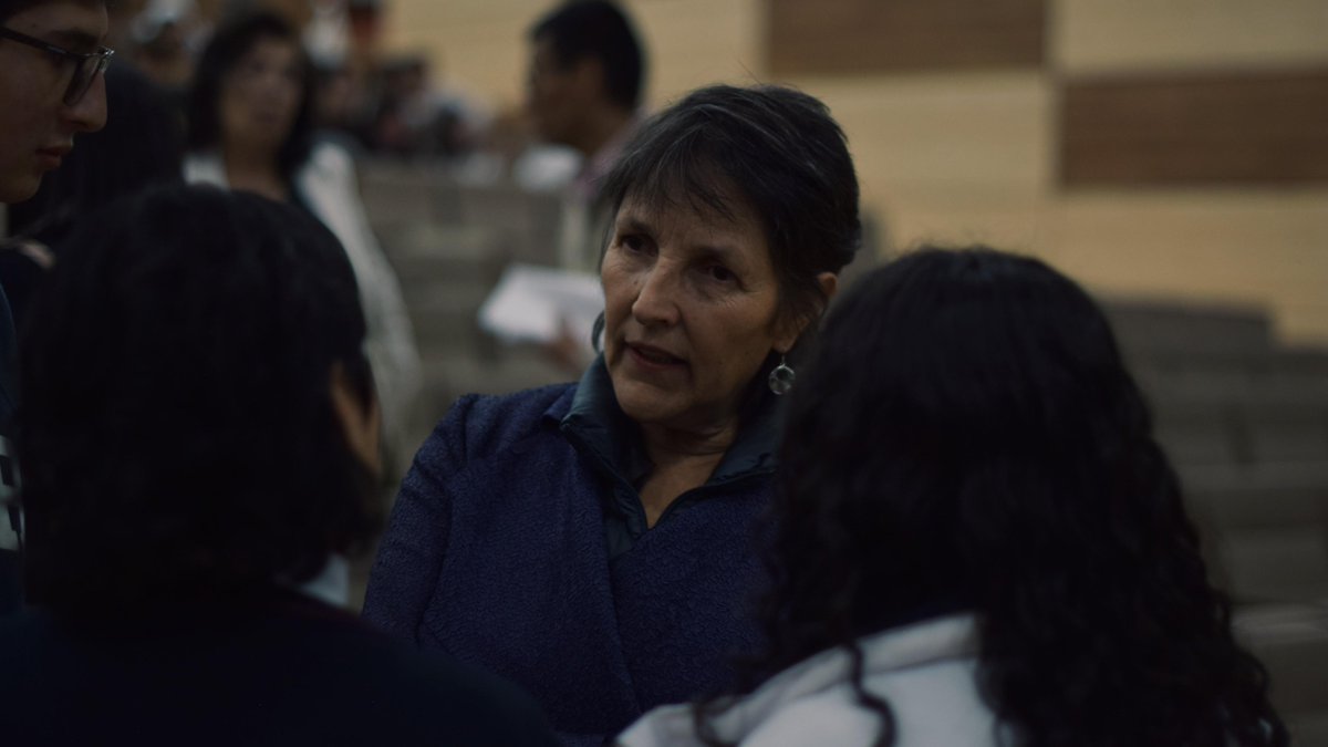 Centro Nacional de Memoria Histórica (@centromemoriah) on Twitter photo En el cierre del cuarto foro «Orígenes del conflicto en Colombia» desde la <a href="/santotomastunja/">Universidad Santo Tomás - Seccional Tunja</a>, María Gaitán, directora del CNMH, se refirió a la juventud: «Escuchar es uno de los actos más revolucionarios en Colombia. Escuchar a los jóvenes, a las mujeres, a las víctimas, a quienes En el cierre del cuarto foro «Orígenes del conflicto en Colombia» desde la <a href="/santotomastunja/">Universidad Santo Tomás - Seccional Tunja</a>, María Gaitán, directora del CNMH, se refirió a la juventud: «Escuchar es uno de los actos más revolucionarios en Colombia. Escuchar a los jóvenes, a las mujeres, a las víctimas, a quienes