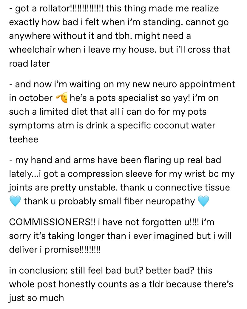 yet another health update 😵‍💫 i also saw an immunologist and it was a really great appointment!