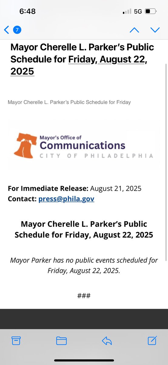 SEPTA needs you. Where are you <a href="/PhillyMayor/">Mayor Cherelle L. Parker</a>?