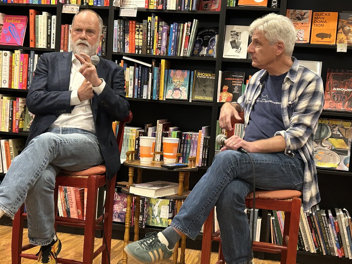 Jim Newton (@newton_jim) on Twitter photo Spent a delightful evening last night at wonderful <a href="/ChevaliersBooks/">Chevalier's Books</a> with my good friend and esteemed colleague <a href="/davidulin/">David Ulin</a> talking about <a href="/jerrygarcia/">Jerry Garcia</a>, <a href="/GratefulDead/">Grateful Dead</a> and California history and politics. Thank you! Spent a delightful evening last night at wonderful <a href="/ChevaliersBooks/">Chevalier's Books</a> with my good friend and esteemed colleague <a href="/davidulin/">David Ulin</a> talking about <a href="/jerrygarcia/">Jerry Garcia</a>, <a href="/GratefulDead/">Grateful Dead</a> and California history and politics. Thank you!