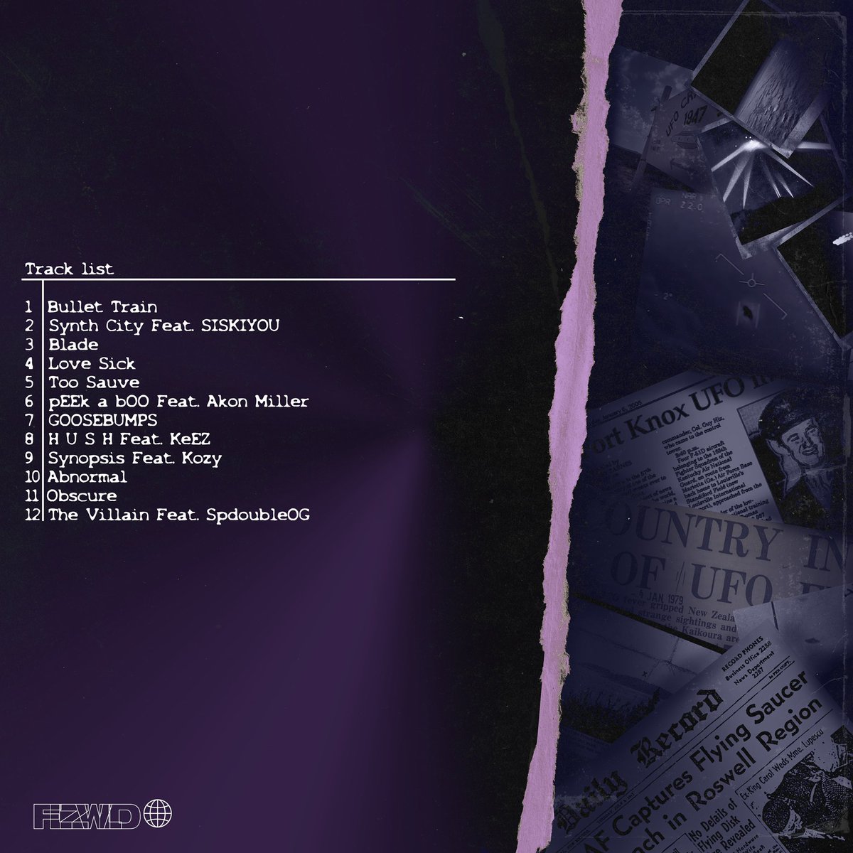 With the track list 

We ride out Oct 31st!!!!