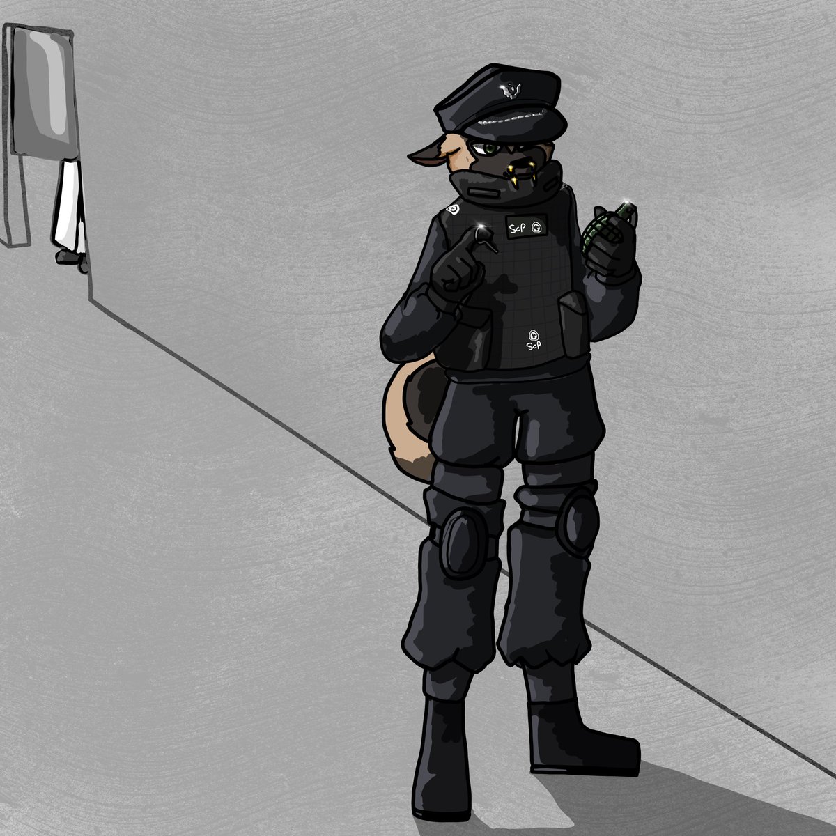 Commission for a friend!

#furryart #furry