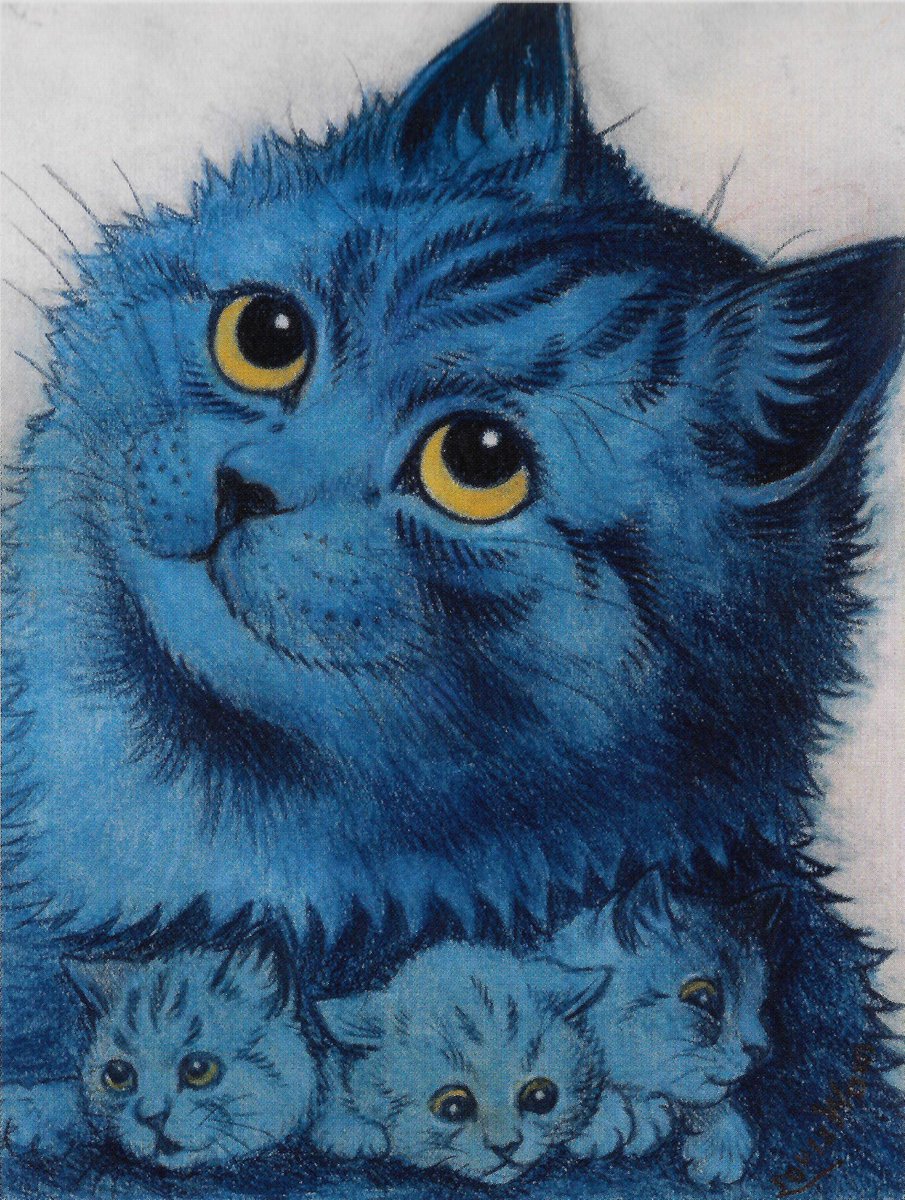 Louis Wain Bot (@louiswainbot) on Twitter photo 