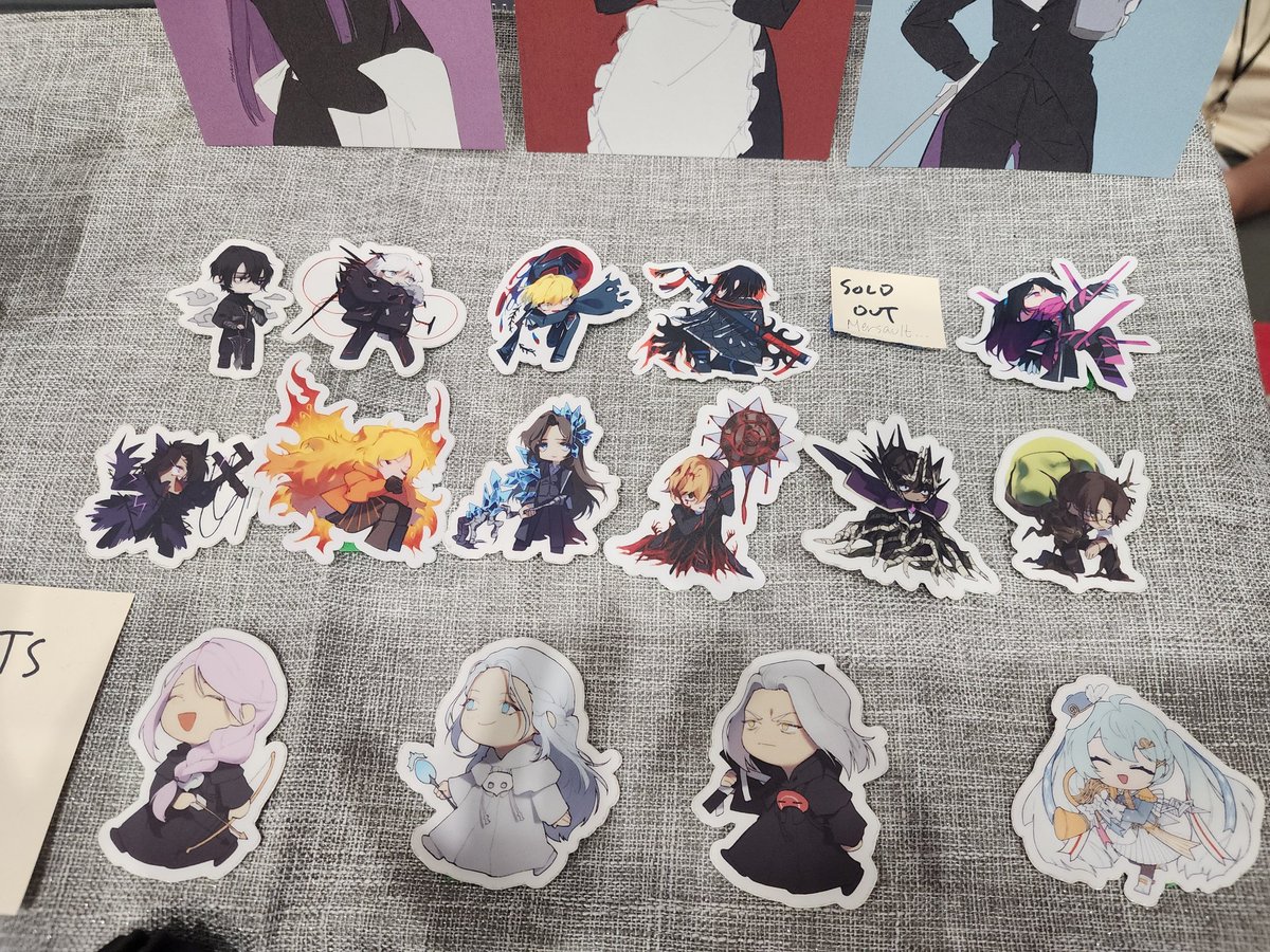 bucketman677's tweet photo. ???????????    ???? One person just bought out my entire 20+ stock of mersault including my display. Thank you 😭? https://t.co/fhGKSkRWrV