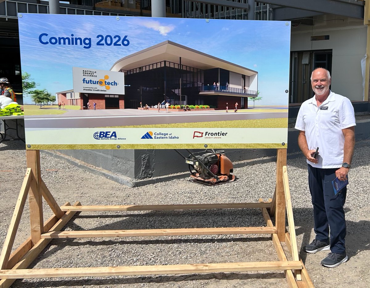 Attended the new Future Tech Building at the College of Eastern Idaho with Frontier Credit Union and BEA.  So many people have worked so hard to fund and build this iconic structure.  The State of Idaho through JFAC also contributed. Many from the Idaho Legislature were there.