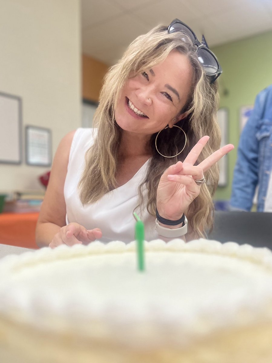 I am truly honored to work alongside such warm, talented, and inspiring educators. Their thoughtfulness made me feel extra special today!! From a beautiful bouquet to the most delicious cheesecake at lunch. Grateful beyond words. #community #support #blessed