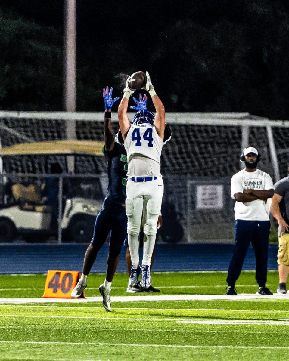 Colton Haywood '27 with a take away vs Sumner!

#AMDG #GoTigers #JesuitFootball