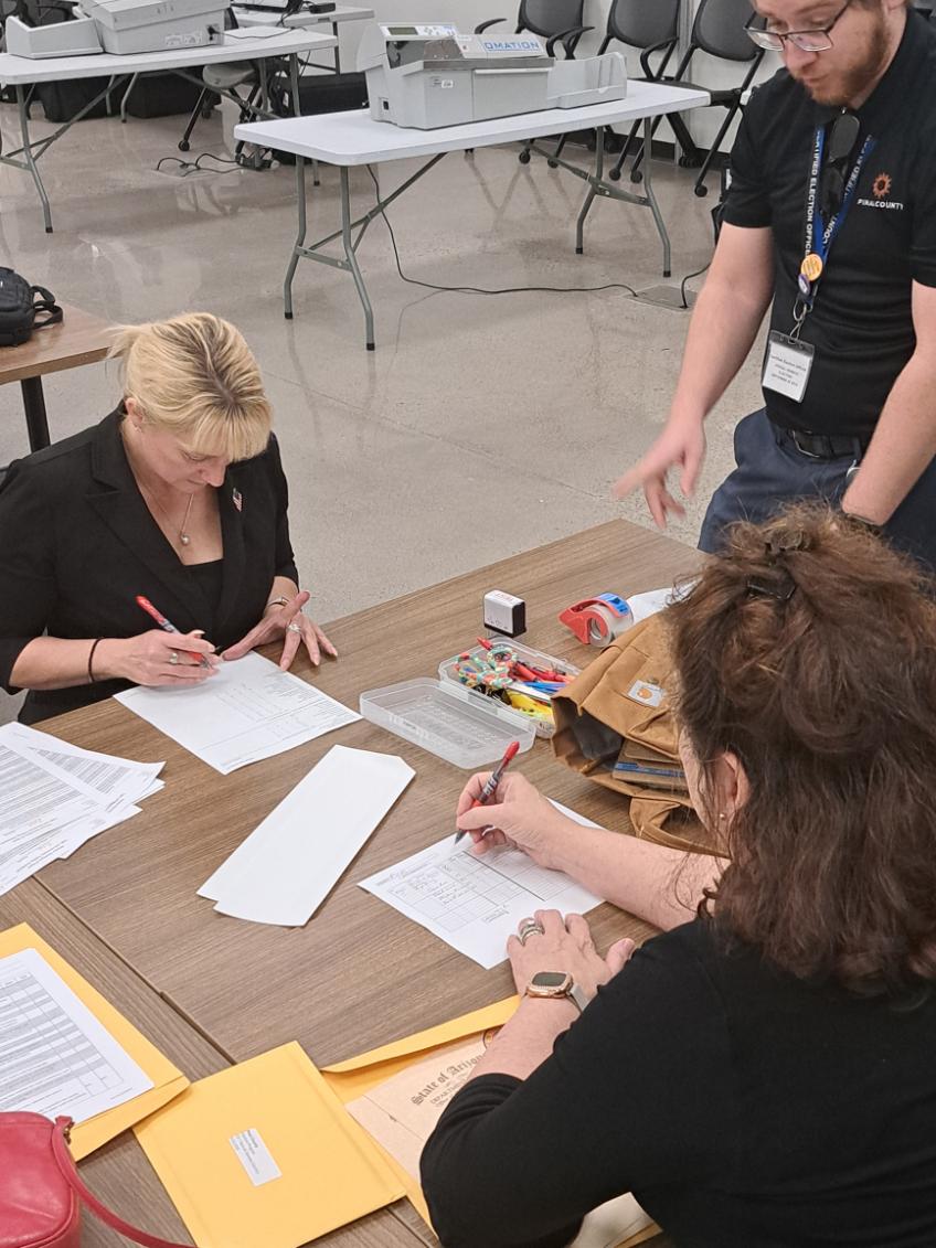 Logic and Accuracy testing ✅ Our tabulation equipment is certified and ready for the CD7 Special General Election on Sept 23! 

🗳️ Learn more about voting in Pinal County: pinal.gov/PinalVotes.