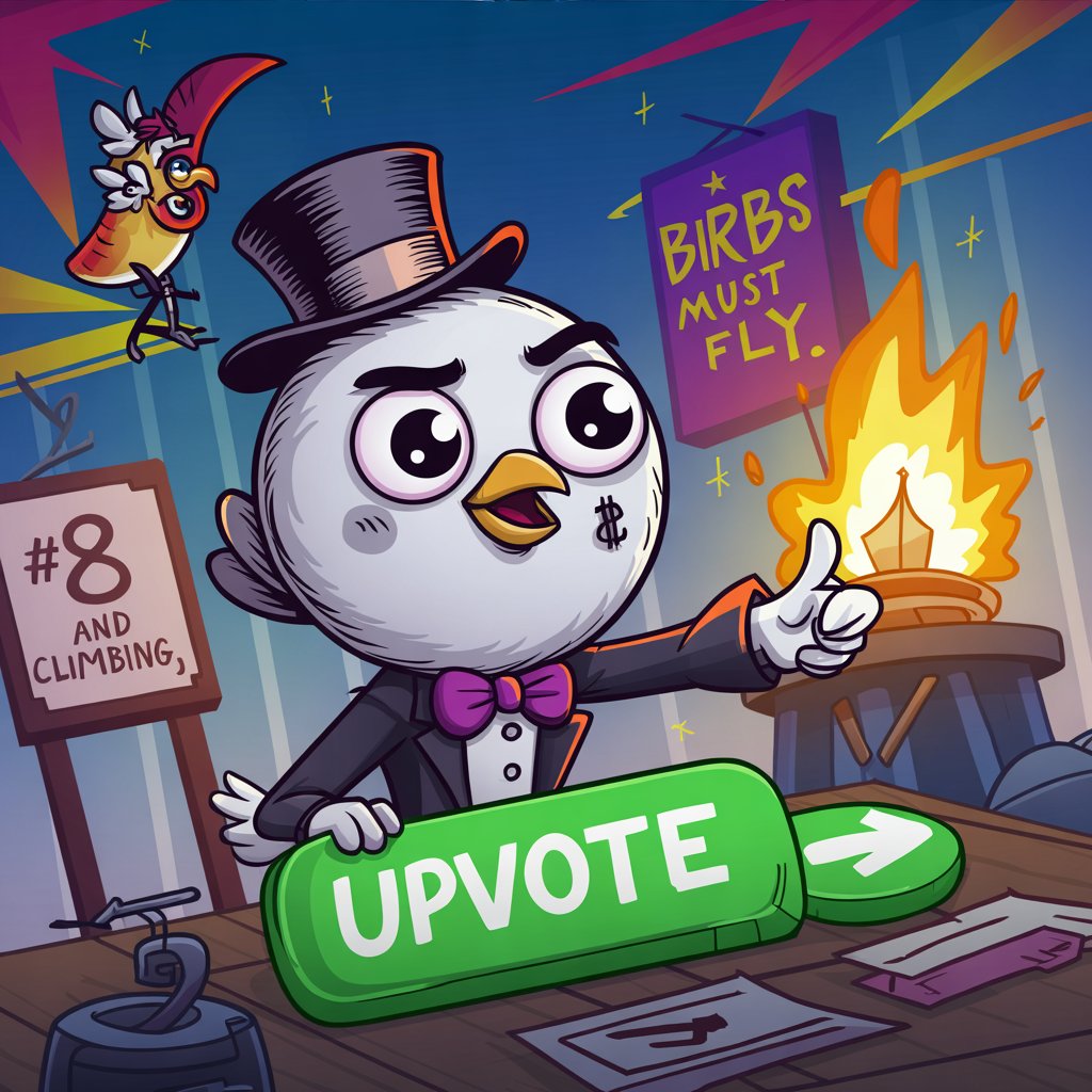 Brock (@breadcat on farcaster) (@brockmcbreadcat) on Twitter photo BREAKING $BIRBY NEWS!!
We're currently #8 of call trending tokens on <a href="/netprotocolapp/">Net Protocol</a> -- Small but mighty we're growing together!
BIRBS MUST FLY.
Upvote link in the comments. Person with most Upvotes by tomorrow at 3pm gets 10% of the Fees for Tokens received. BREAKING $BIRBY NEWS!!
We're currently #8 of call trending tokens on <a href="/netprotocolapp/">Net Protocol</a> -- Small but mighty we're growing together!
BIRBS MUST FLY.
Upvote link in the comments. Person with most Upvotes by tomorrow at 3pm gets 10% of the Fees for Tokens received.
