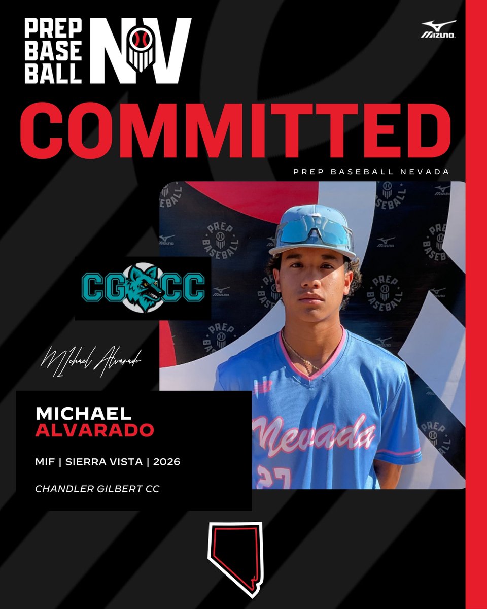 Prep Baseball Nevada (@prepbaseballnv) on Twitter photo π¨ ππππππππππ πππππ π¨
'26 MIF Michael Alvarado has announced his commitment to Chandler GilbertβΌοΈ
Congrats! π #BeSeen
Profile β‘οΈ: loom.ly/Bh7__-g
Commitment Board β‘οΈ: loom.ly/cIcuMl8
<a href="/CGYoteBaseball/">Chandler-Gilbert CC Baseball</a> // <a href="/WowFactorNV/">Wow_Factor_NV</a> π¨ ππππππππππ πππππ π¨
'26 MIF Michael Alvarado has announced his commitment to Chandler GilbertβΌοΈ
Congrats! π #BeSeen
Profile β‘οΈ: loom.ly/Bh7__-g
Commitment Board β‘οΈ: loom.ly/cIcuMl8
<a href="/CGYoteBaseball/">Chandler-Gilbert CC Baseball</a> // <a href="/WowFactorNV/">Wow_Factor_NV</a>