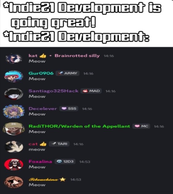 I dont recall like ever mentioning this here but as a dev i cant wait

#Fnfindie21