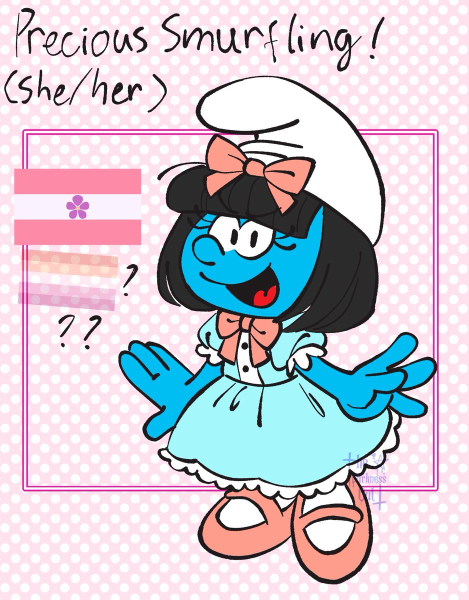 Last three of my village oc bundle!!!
Draftsman (Drafty): walking anxious orange
Bunny: b n u y
Precious: spoiled brat with Karen moms 
#smurf #smurfs #thesmurfs #smurfsoc #smurfoc