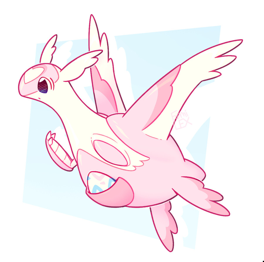 FumiLEX's tweet photo. Cupie! (latias form) 🌈✨💖 https://t.co/YqNHMbc8eh