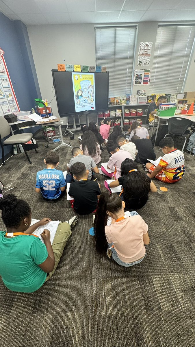 Beatriz Mendoza (@msmendoza6) on Twitter photo It was really nice to see the engagement when writing their quickwrite. Later, sharing was beautiful! #luciatheluchadora #thirdgraders #thirdgradeteacher #writingskills <a href="/HemmenwayStreak/">Hemmenway Elementary</a> <a href="/CFISD_ELAR2_5/">CFISD ELAR 2-5</a> <a href="/LateashiaM/">Lateashia Majors</a> It was really nice to see the engagement when writing their quickwrite. Later, sharing was beautiful! #luciatheluchadora #thirdgraders #thirdgradeteacher #writingskills <a href="/HemmenwayStreak/">Hemmenway Elementary</a> <a href="/CFISD_ELAR2_5/">CFISD ELAR 2-5</a> <a href="/LateashiaM/">Lateashia Majors</a>