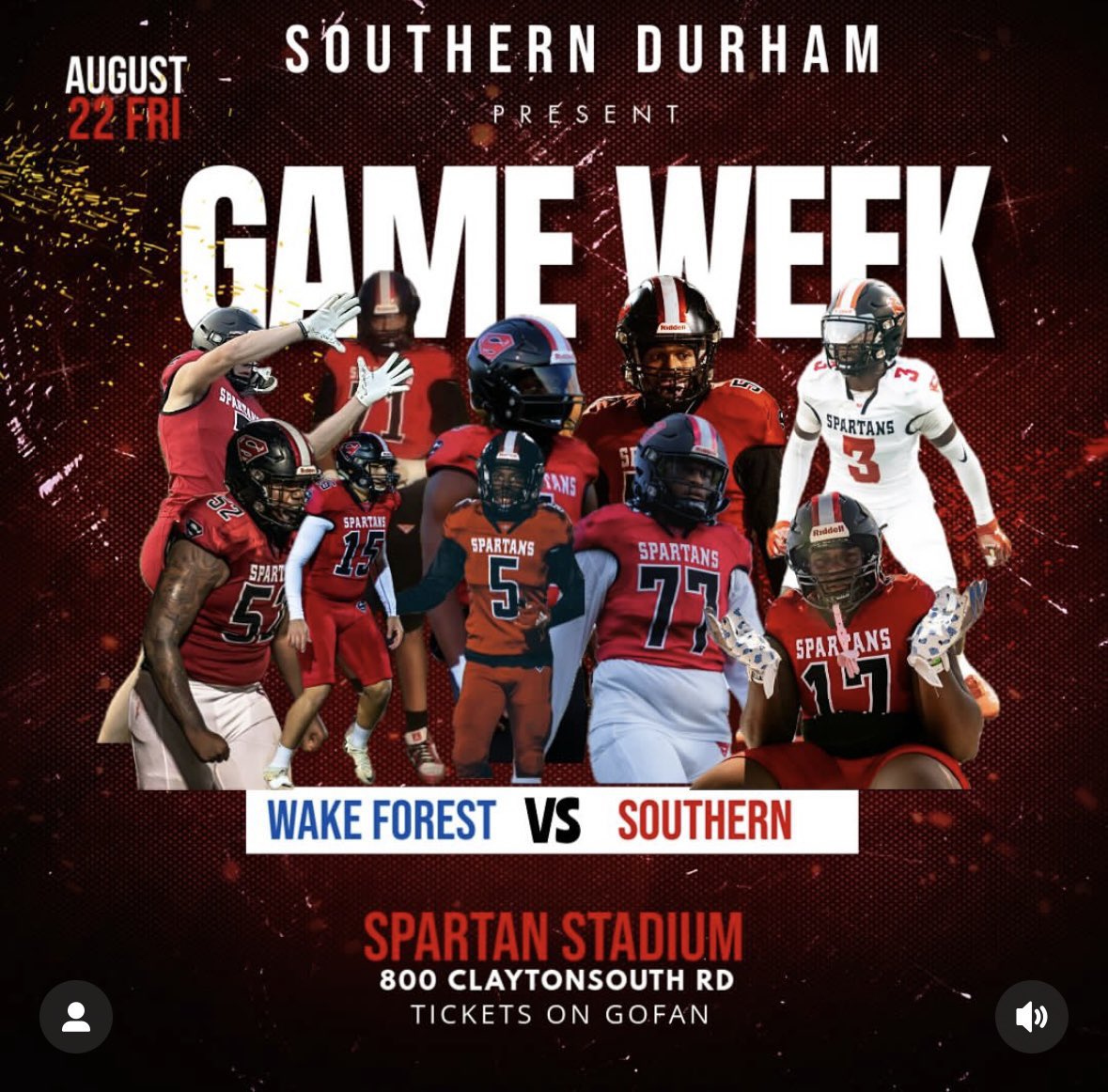 Julian “Juju” Davis (Class of 2026) (@juliandavis48) on Twitter photo Last first game time to Eat come watch the show at 800 clatyton rd❤️🖤 <a href="/SouthernD_FB/">Southern Durham Football</a> <a href="/DariusR08981516/">Darius Robinson</a> Last first game time to Eat come watch the show at 800 clatyton rd❤️🖤 <a href="/SouthernD_FB/">Southern Durham Football</a> <a href="/DariusR08981516/">Darius Robinson</a>