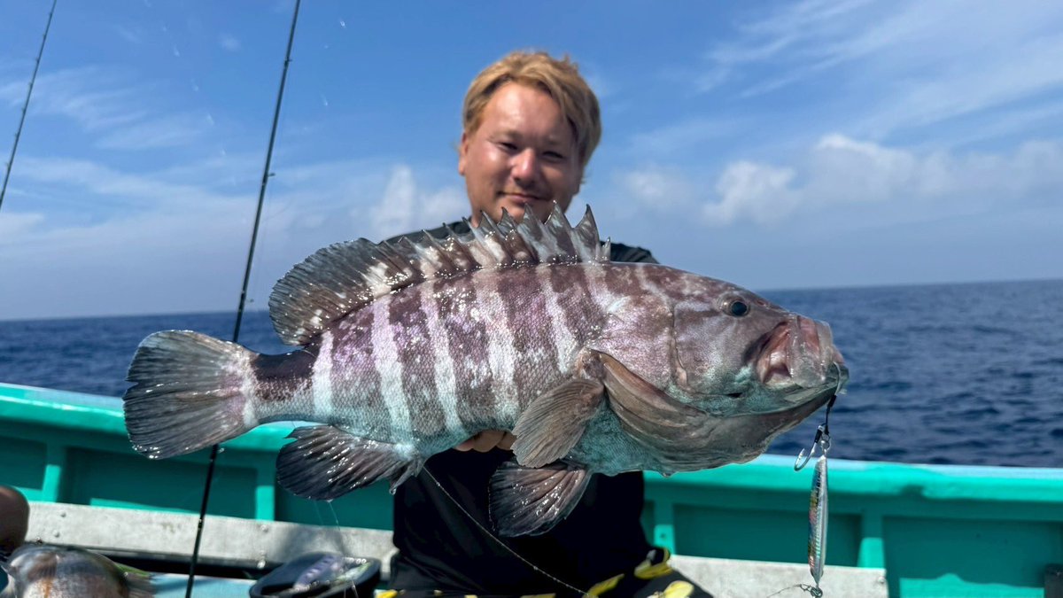 palms_global's tweet photo. Slow Jigging with Slow Blatt S in Japan 🇯🇵
Rod: METAL WITCH QUEST α 652
Lure: Slow Blatt S 130g
Thank you Kazu !!
#palmsfishing #slowjigging #deepseafishing @palms_japan https://t.co/To1AVMK9ac