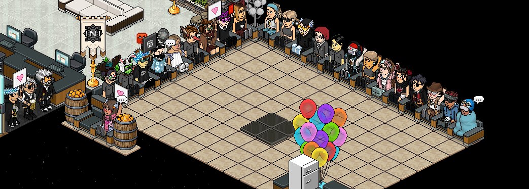 Noche de Zana kik🥕❌ y Sorteos en Interpol 

¡Únete a la mejor agencia del Hotel con TRIPLE PAGA! 🪙

#Habbo #Habboes