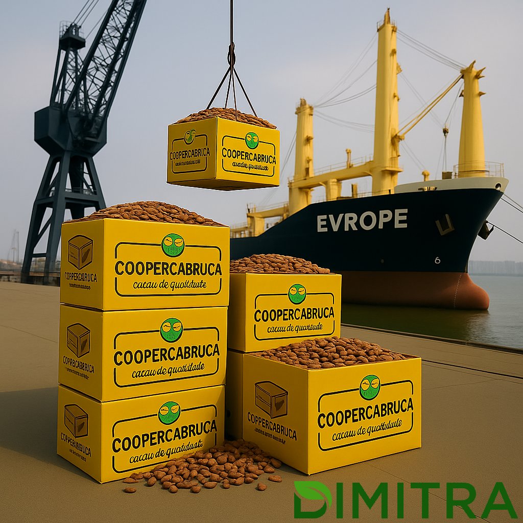 🌱🍫 A partnership with real impact: Coopercabruca and Dimitra are united to bring cocoa from Bahia/Brazil to the European market with transparency, end-to-end traceability, and compliance with the EU’s new deforestation regulation (EUDR).  This cooperation strengthens the cocoa