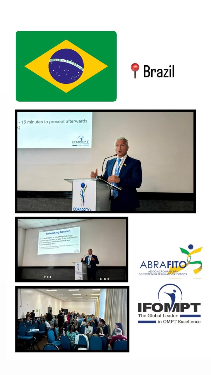 1st IFOMPT Latin America Meeting of Manual and Musculoskeletal Physiotherapists. Networking session.