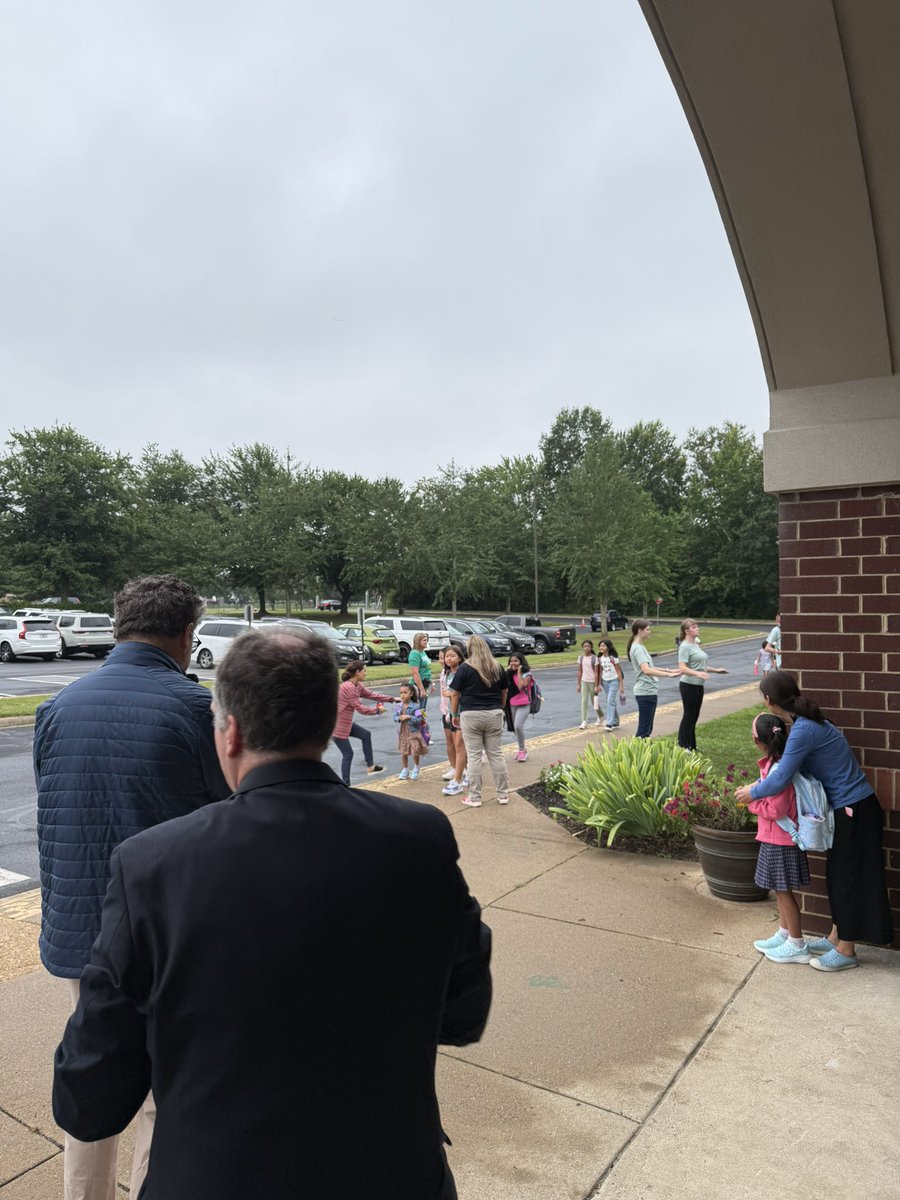 Exciting first day of school at Evergreen Mill!