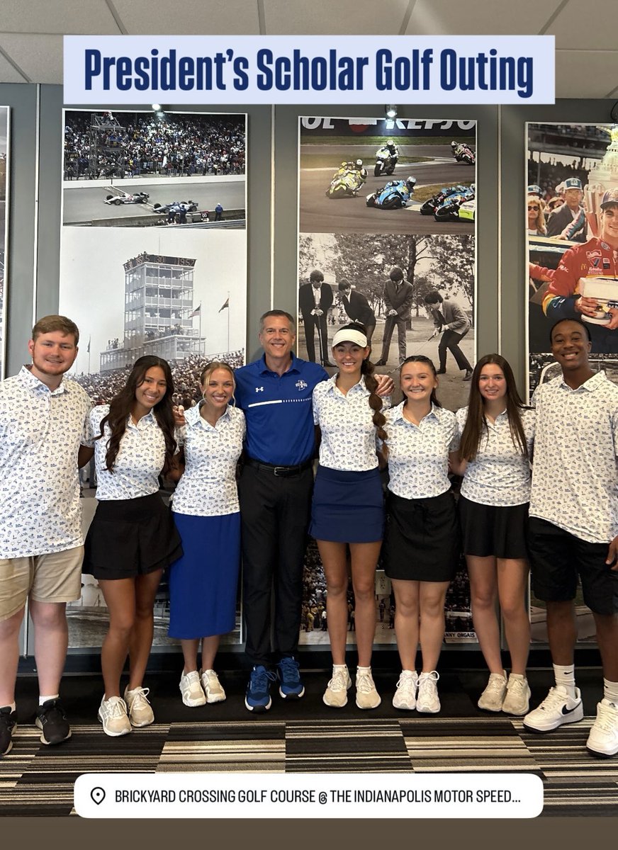 The Indiana State University Alumni Association was excited to be at the President Scholar Golf Outing today at the Brickyard Crossing Golf Course. 

What a great day of golf for an awesome cause! Thank you to all those that were a part of it today.
