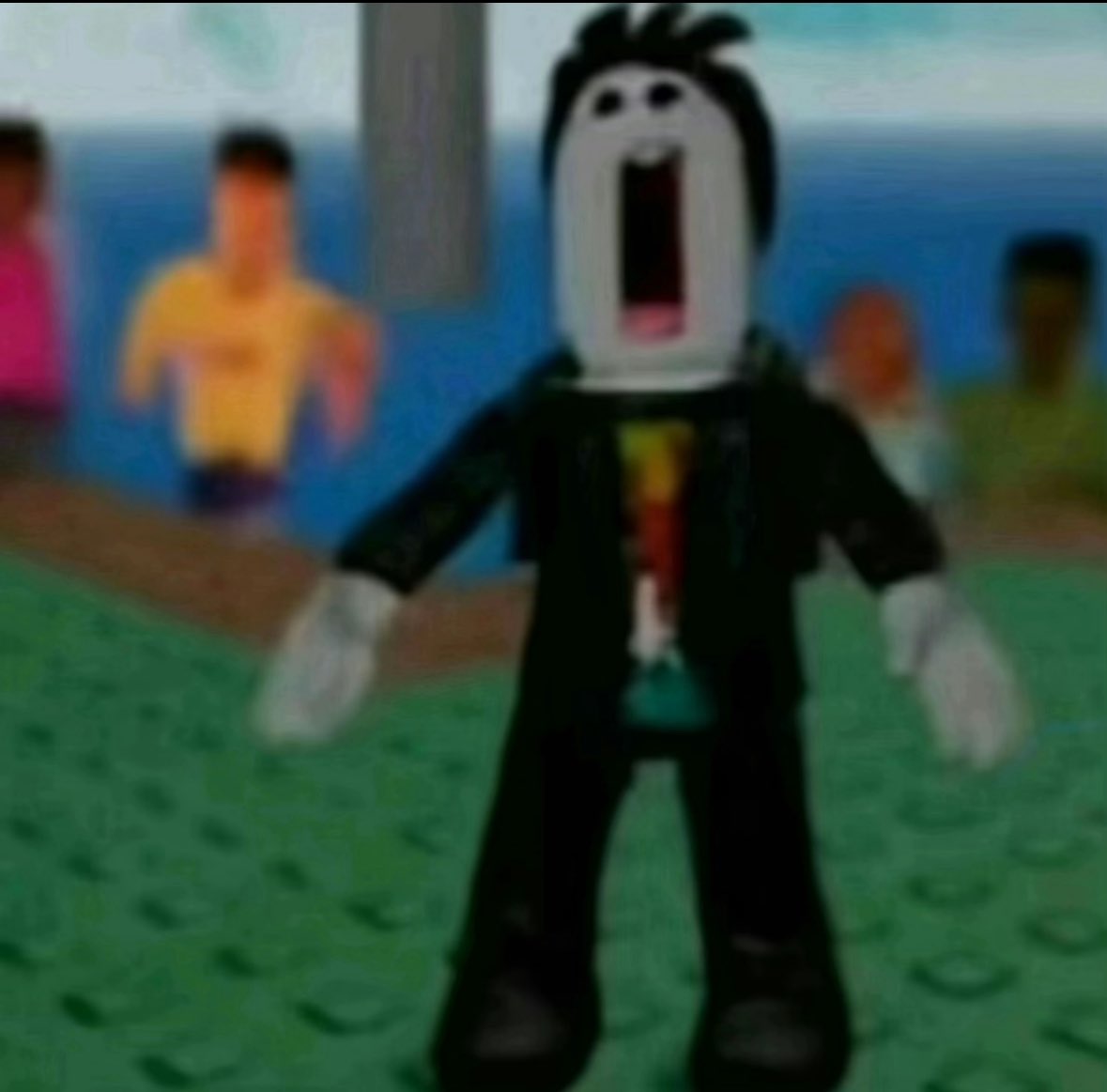 they put a perm in my boys hair