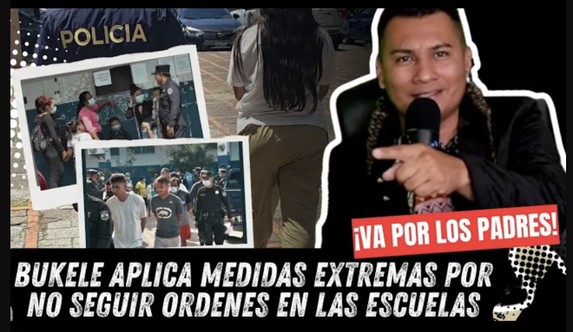 ¡Alerta! 😲 Bukele no está jugando: padres de familia enfrentan medidas duras por no seguir las órdenes en las escuelas… Descubre qué está pasando.

¡Dale play y descubre todo lo que otros no te cuentan. 👇👇!
youtu.be/3fWcZ3cb1m4 

¿Quieres ver contenido que no le teme a