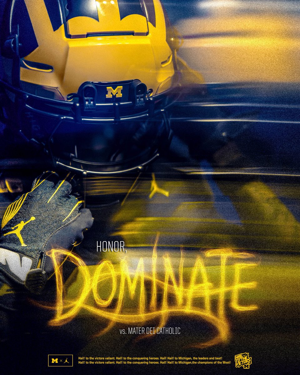 Dominate!! <a href="/UMichFootball/">Michigan Football</a>