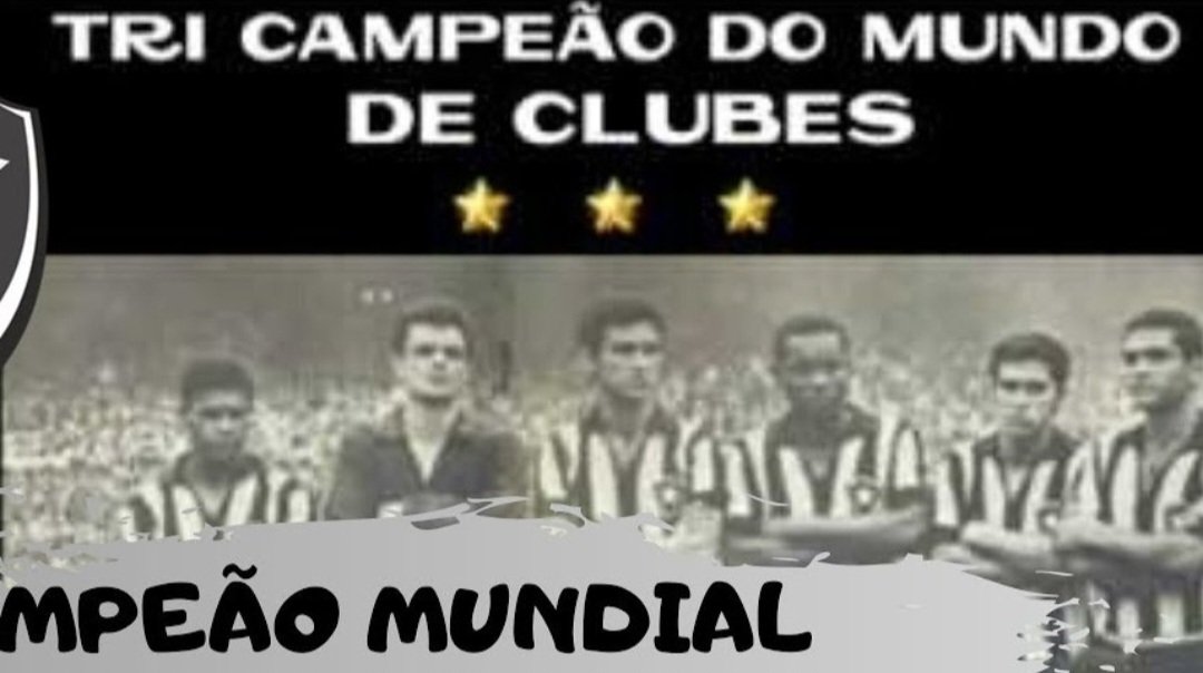 Botafogo 3x 🏆 Mundial tweet media