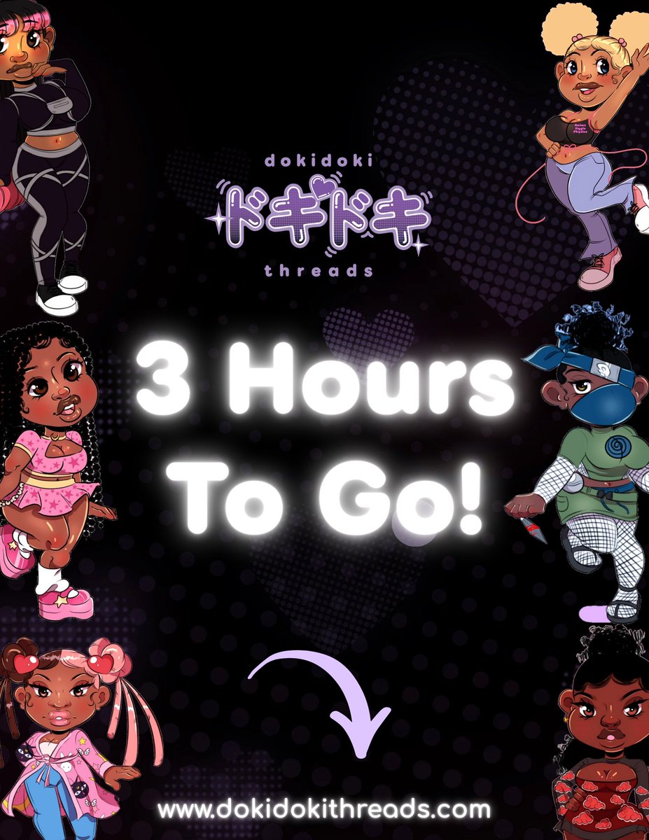 🚨We're on our last call!!🚨

Today is the FINAL day to grab a piece of DokiDoki as we are. Prices have dropped dramatically as we're trying to get rid of as much as possible.

 All items ordered this week will ship Saturday 💜(8/23)
