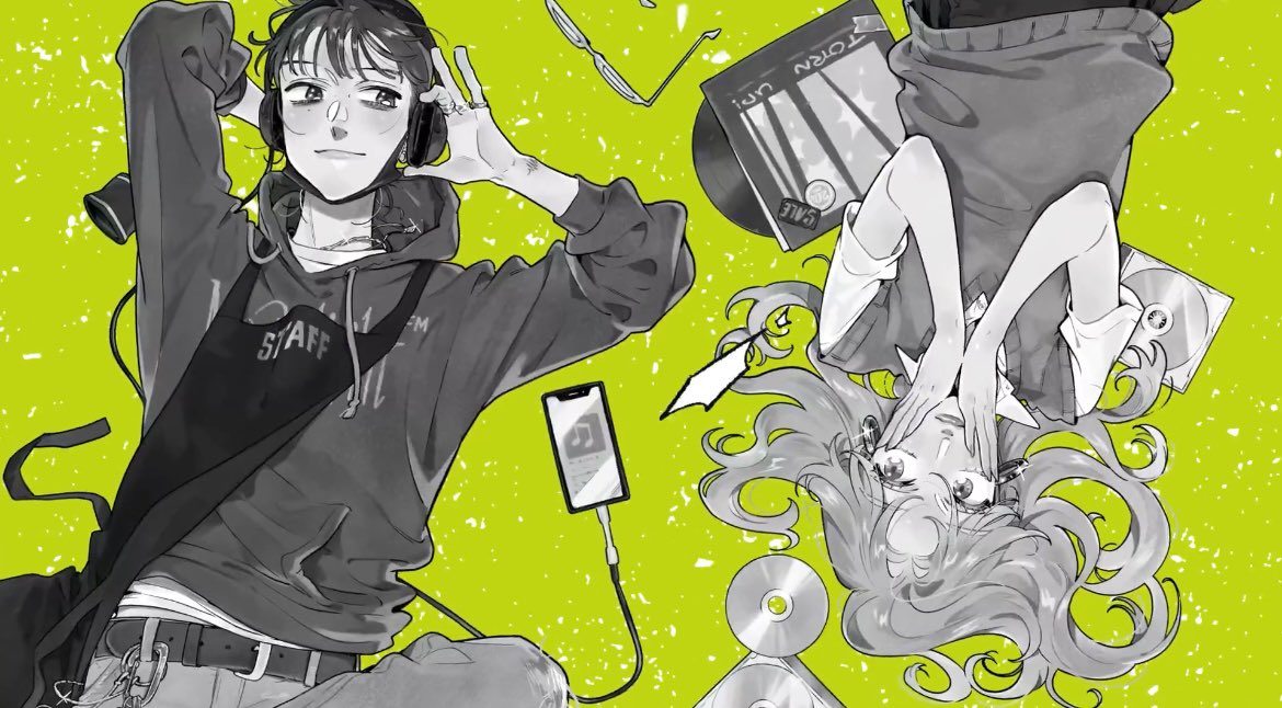 GREEN YURI WINNING PLSJSJSJSJSJSJ MY GIRLS HAVE COME SO FAR IM😭😭😭😭😭😭😭💚💚💚💚💚to see a yuri series with a canon butchfemme lesbian couple gain sm worldwide love and praise makes me emotional… lesbians stay winning…