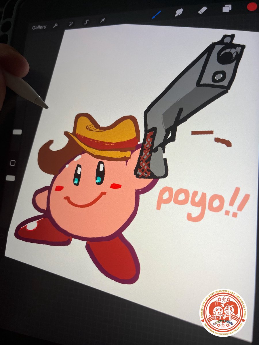 BunnyXBearStore's tweet photo. Excited about Kirby Air Riders? So are we!
We’re cooking up something new for all our fellow Kirby fans, and we hope to have it out real soon! 🐻 
.
.
.
.
.
#KirbyAirRiders #Kirby #Nintendo #Cowboy
#星のカービィ #gamescom #yeehaw https://t.co/KRSdE50jFH