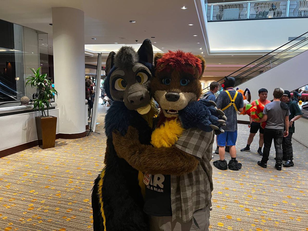 Zio the Bear (@zio_bear) on Twitter photo Some cuties I caught at TFS
<a href="/_GareBearStare/">Gare Bear 🏳️🌈</a>, <a href="/RevyFoxFur/">Revyfox Lawfur</a>, <a href="/TigertheMeerkat/">Kit Kat</a>, and <a href="/Voltagewolff117/">goofball puppy voltage</a> Some cuties I caught at TFS
<a href="/_GareBearStare/">Gare Bear 🏳️🌈</a>, <a href="/RevyFoxFur/">Revyfox Lawfur</a>, <a href="/TigertheMeerkat/">Kit Kat</a>, and <a href="/Voltagewolff117/">goofball puppy voltage</a>