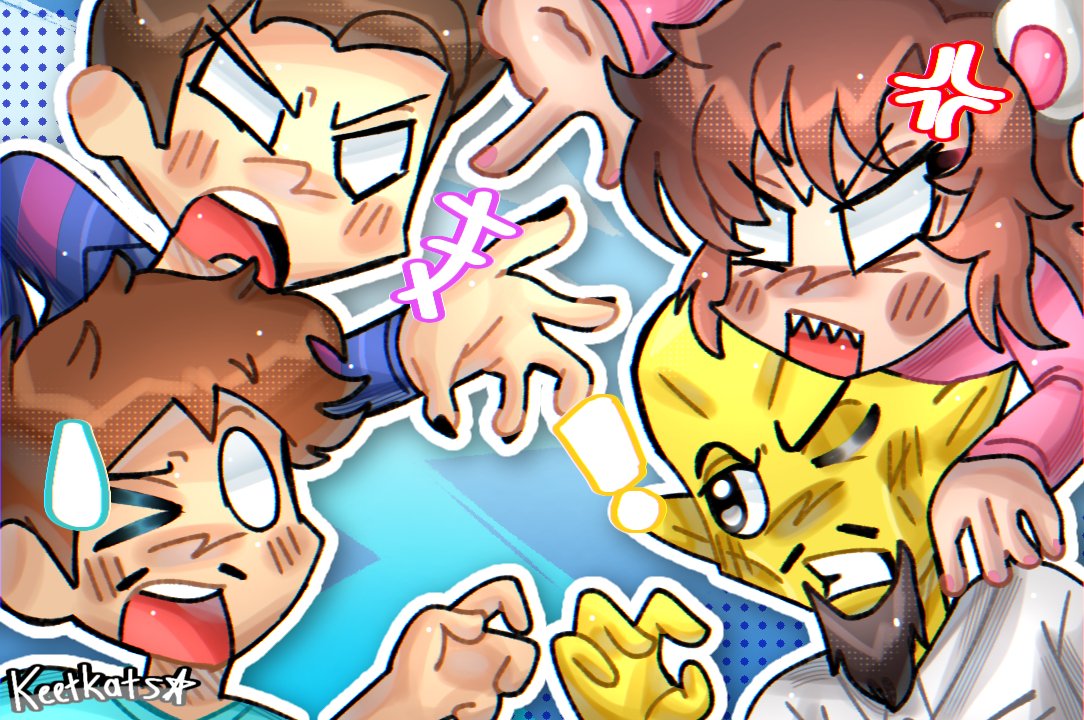 purple_gall's tweet image. A remake from my old redraw artwork ꒰ 🩵💙🩷💛 ꒱
@DenisDailyYT @Jayingee @PolarCubYT @Temprist 
➷
#denistwt #jayingeetwt #polartwt #temptwt #rblxyttwt #rblxtwt #robloxart