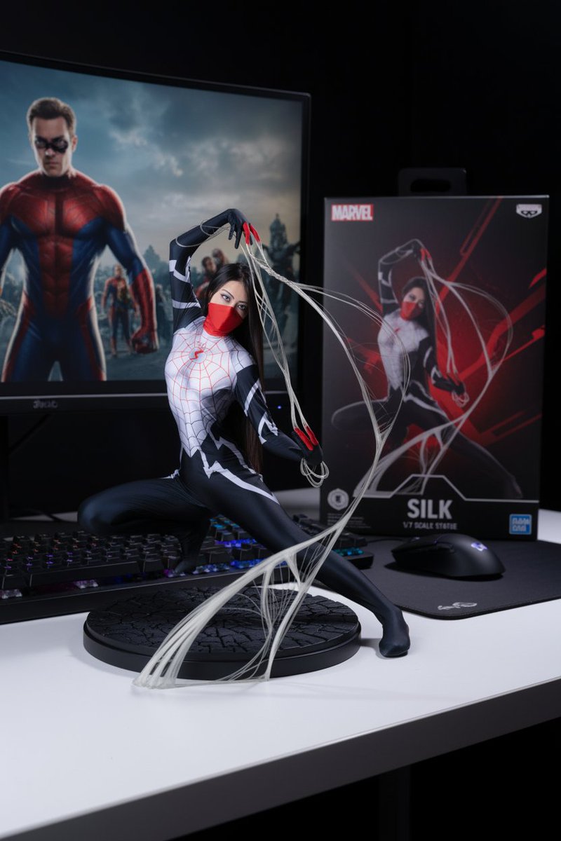 rosa_parkk's tweet image. 스파이더 실크 🕷🕸
Spider silk
蛛丝Silk
シルク(MARVEL)
#spidersilkcosply #spidersilk
#cindymoon