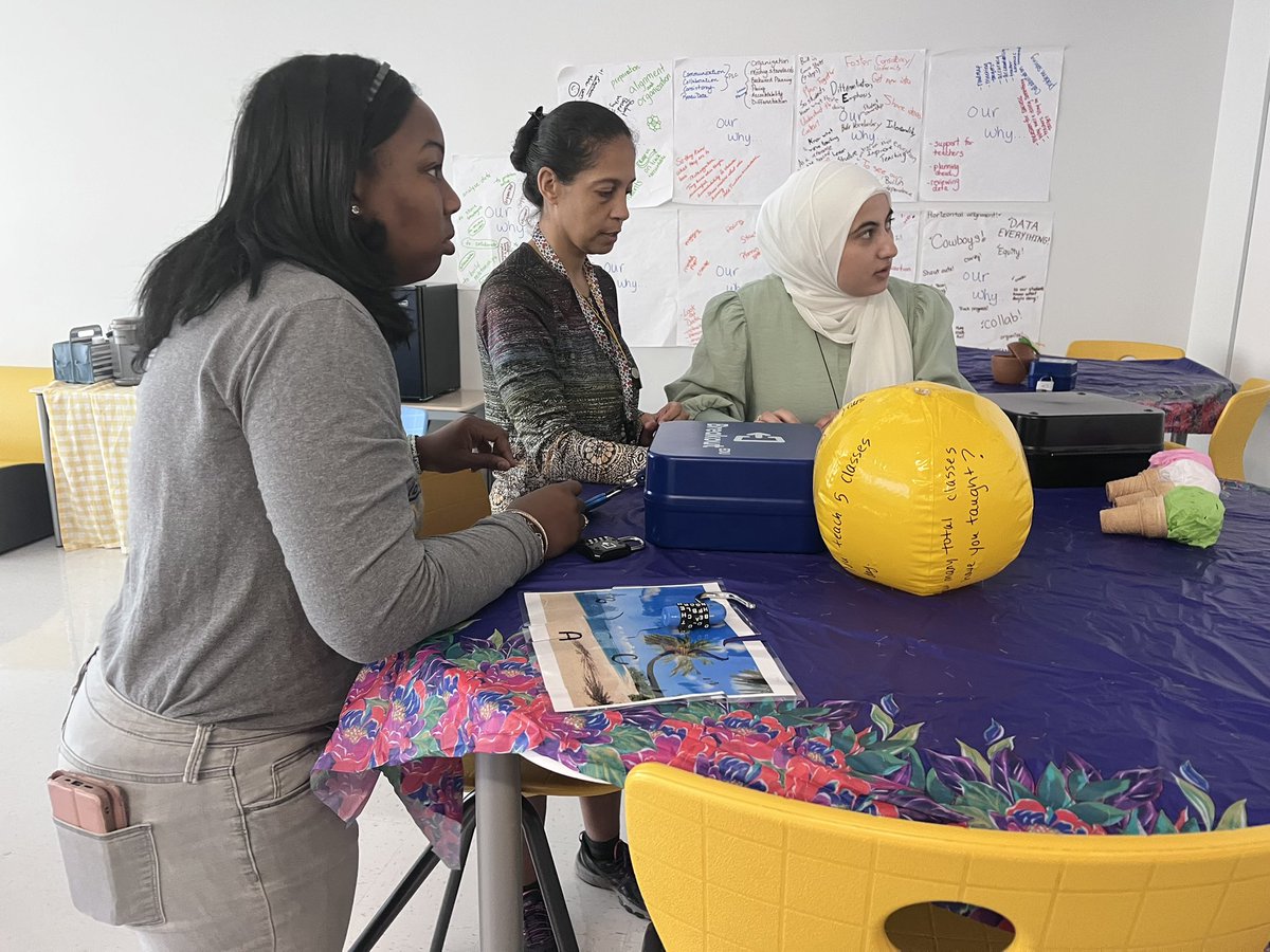 PLCs kicked off this week with a little teacher collaboration—escape room style.