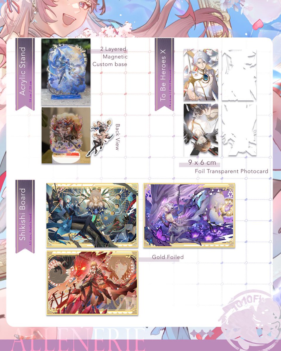 Ill have a booth at Artcade SG this upcoming September, I wont be there in person but my friend will be helping my booth! Due to weight limit not all items will be there so I'm opening PO.
📆 Aug 22 - Sept 2
🍀 HSR, ZZZ, GI, TBHX, Original, Wuwa, FF14
🔗 https://t.co/pBhqwuDLdH